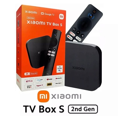 TV приставка Xiaomi Mi Box S 4K (2nd Gen)