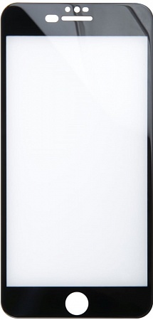 Стекло защитное iPhone 8/7 Plus/6 черная рамка