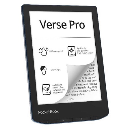 Электронная книга PocketBook 634 Verse Pro Black (PB634)